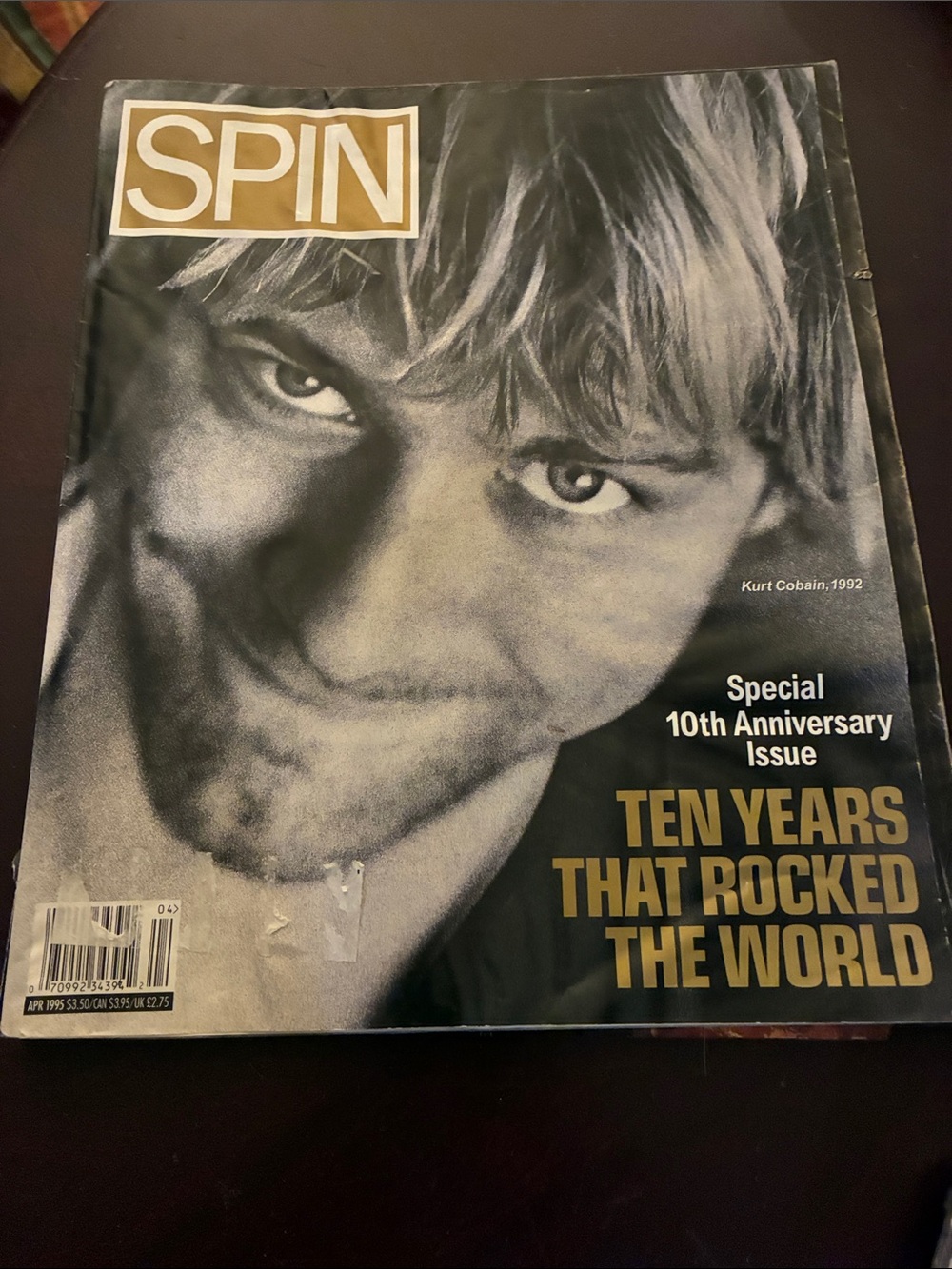 Spin Magazine April 1995 Kurt Cobain Feature 10 Year Anniversary Edition